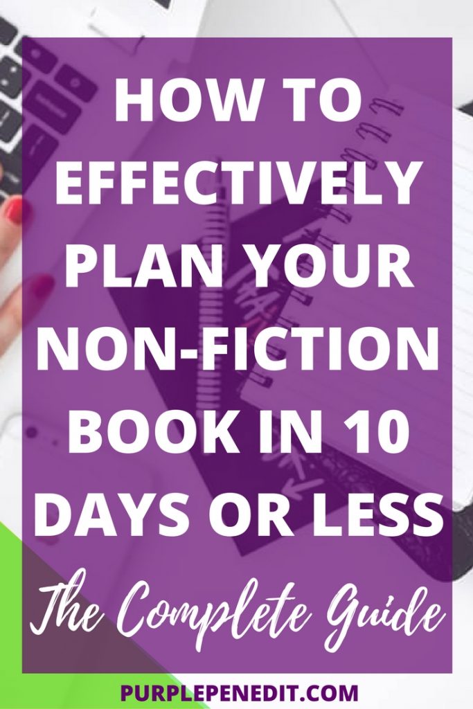 Plan Your Non-Fiction Book In 10 Days Or Less