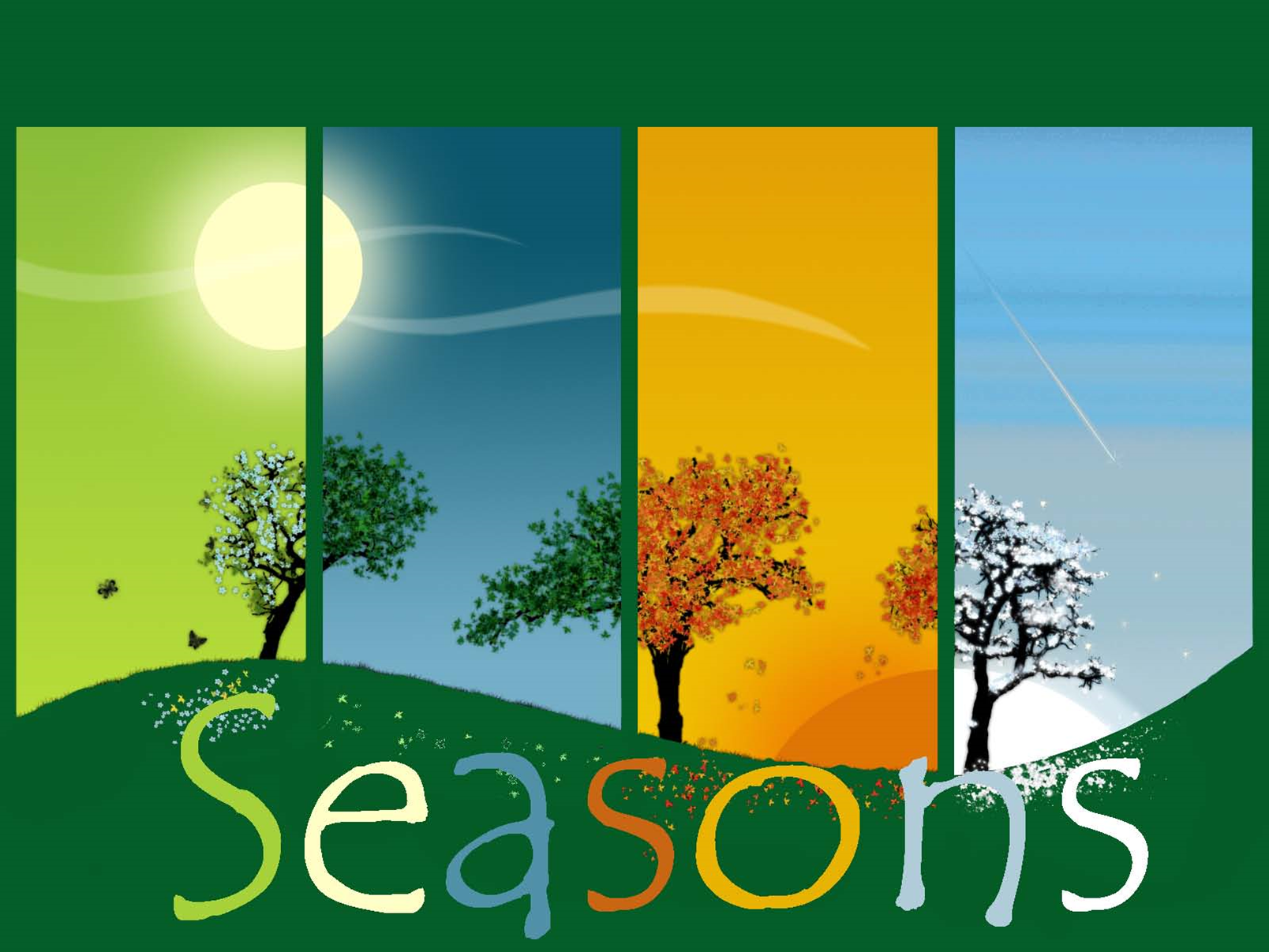 Времена года картинки. Четыре времени года рисунок. 4 seasons of the year