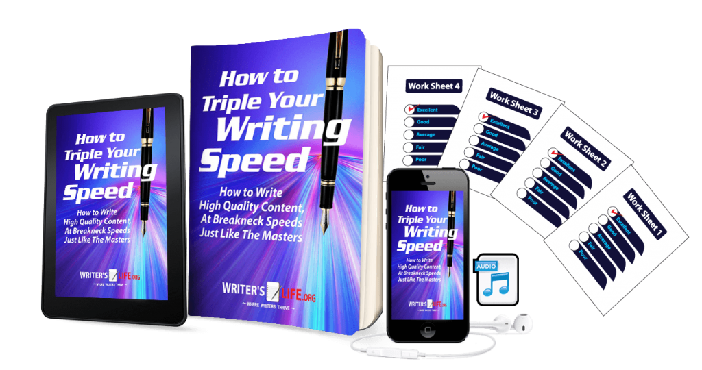 triple your writing speed