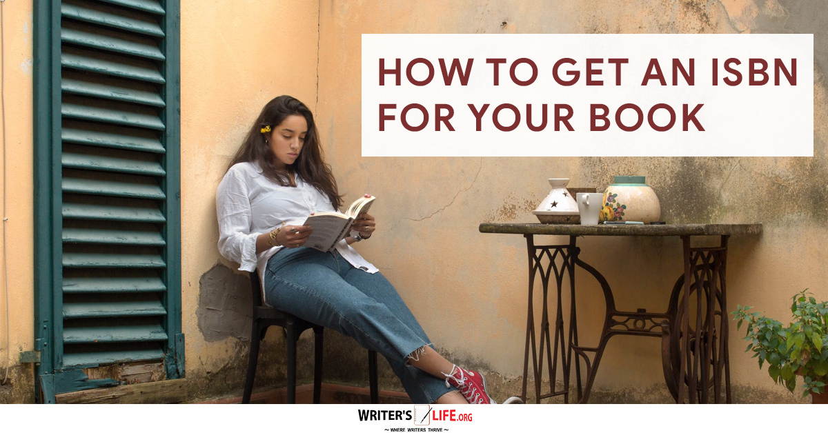 How To Get An ISBN Number For Your Book - Woman sitting by a table reading a book