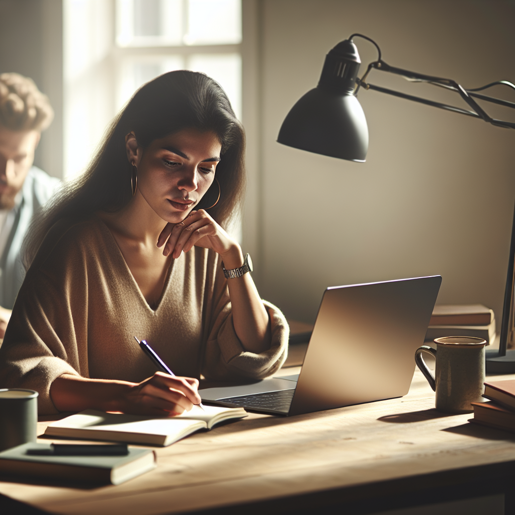 Pacing Your Plot: Image of a writer crafting a well-paced story.