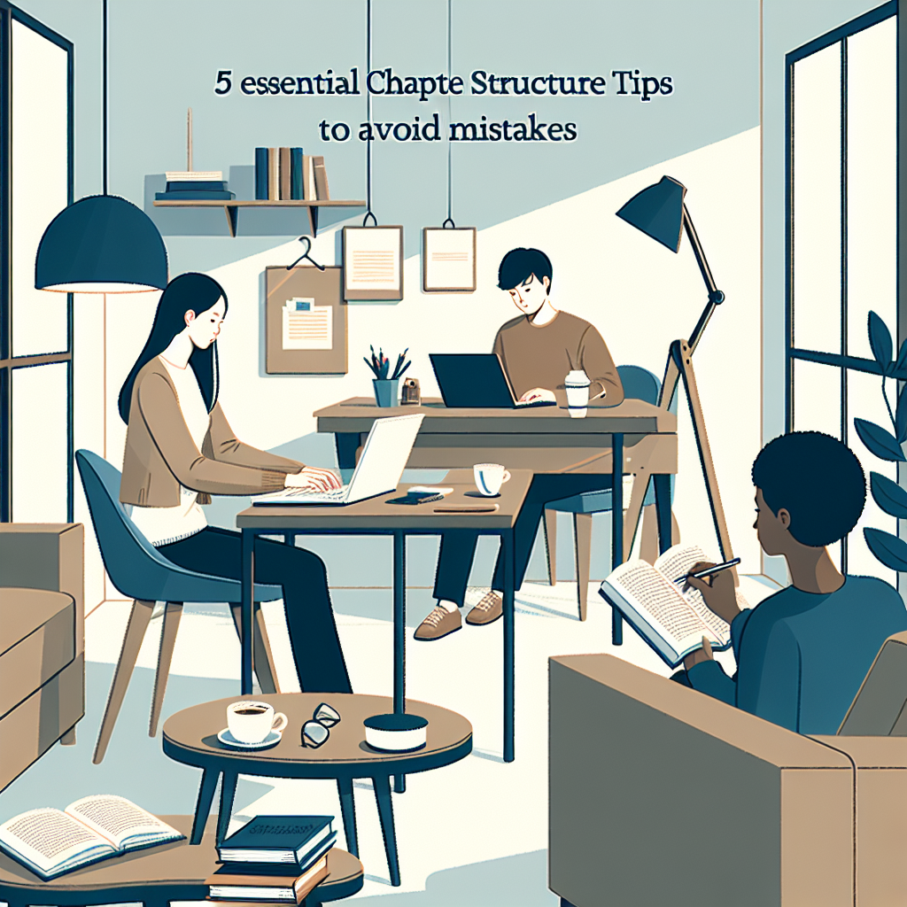 Chapter Structure Tips: Detailed image description incorporating the keyword naturally.