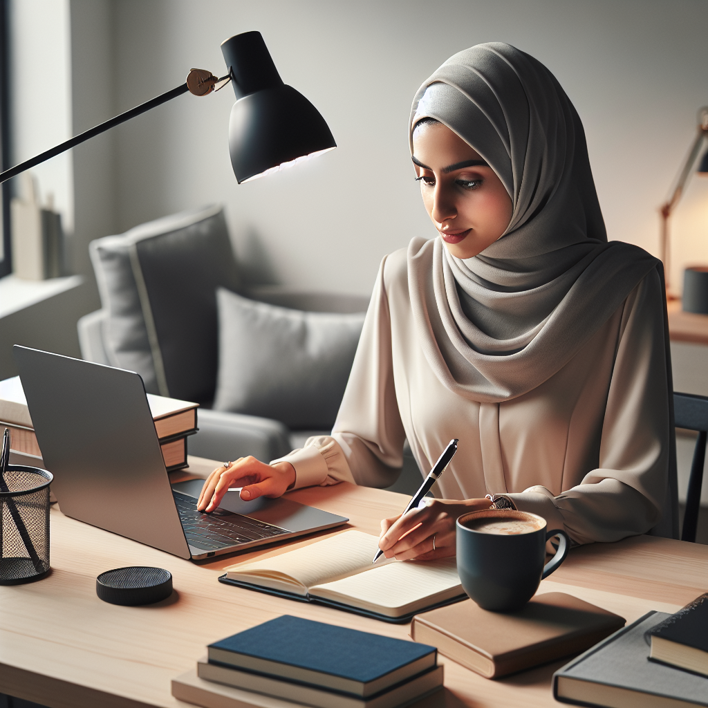 Daily Writing Challenges: A person writing consistently as part of their daily routine.