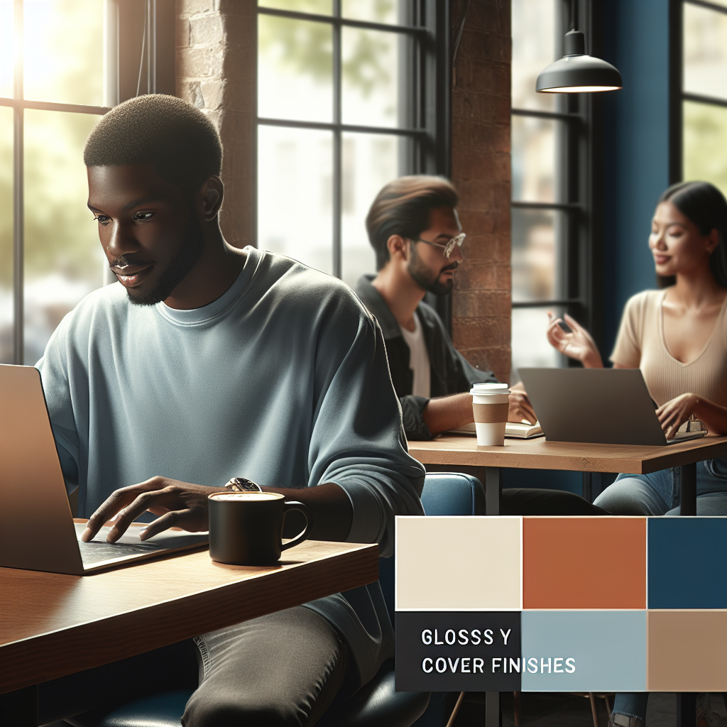 Matte vs Glossy Finish: Detailed image description incorporating the keyword naturally.
