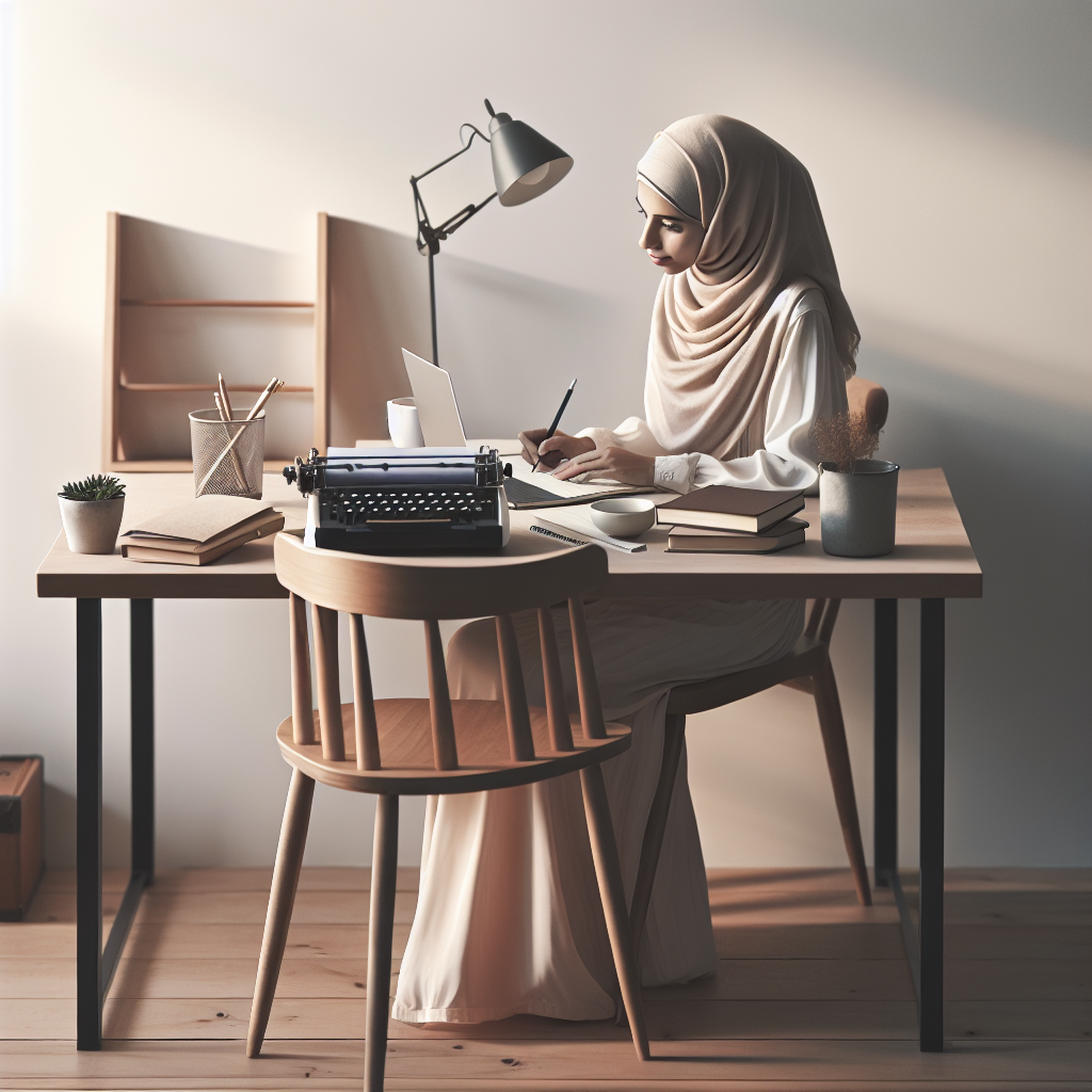 Writing Goals: Person writing in a notebook, representing the concept of setting achievable and effective writing goals.