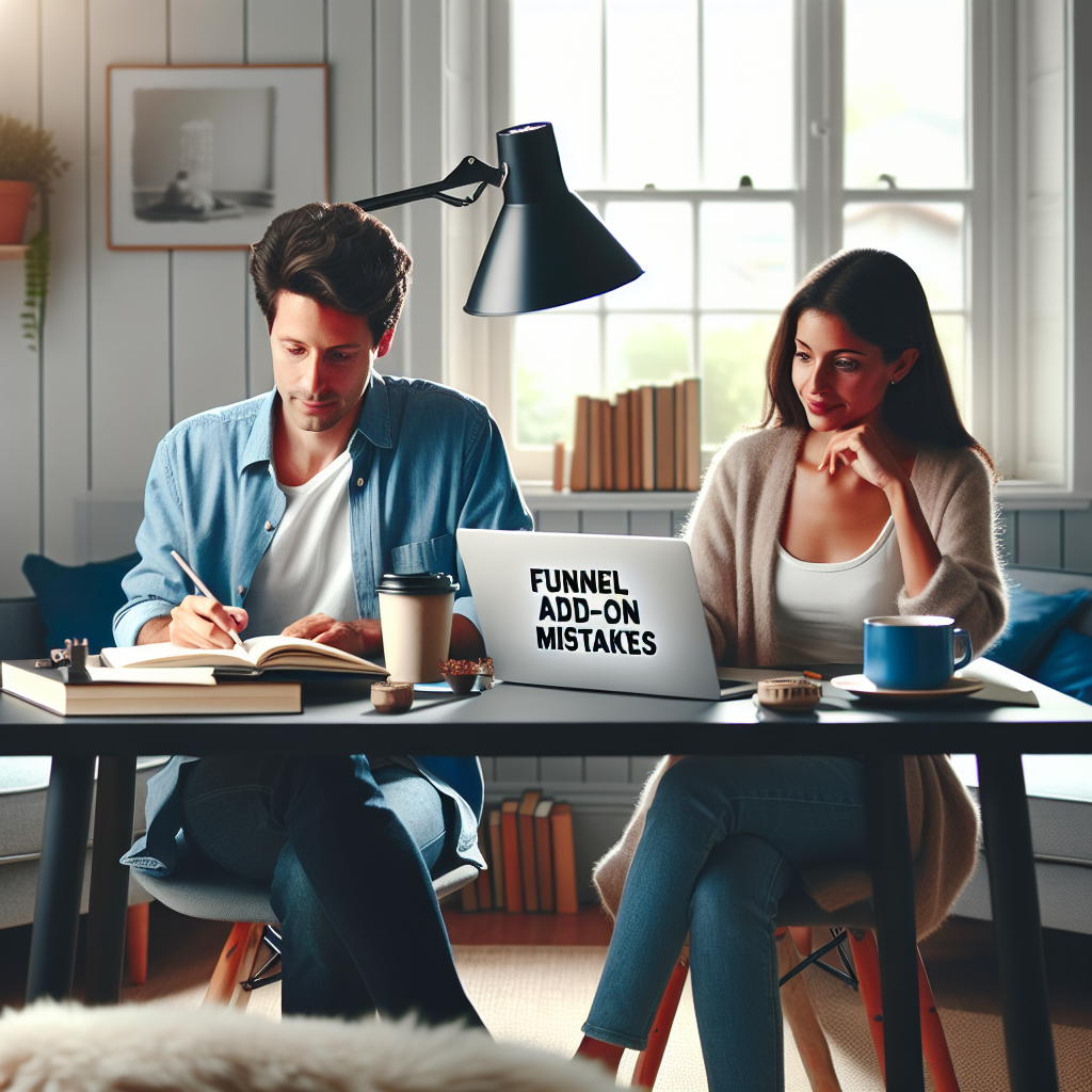 Funnel Add-On Mistakes: Detailed image description incorporating the keyword naturally.