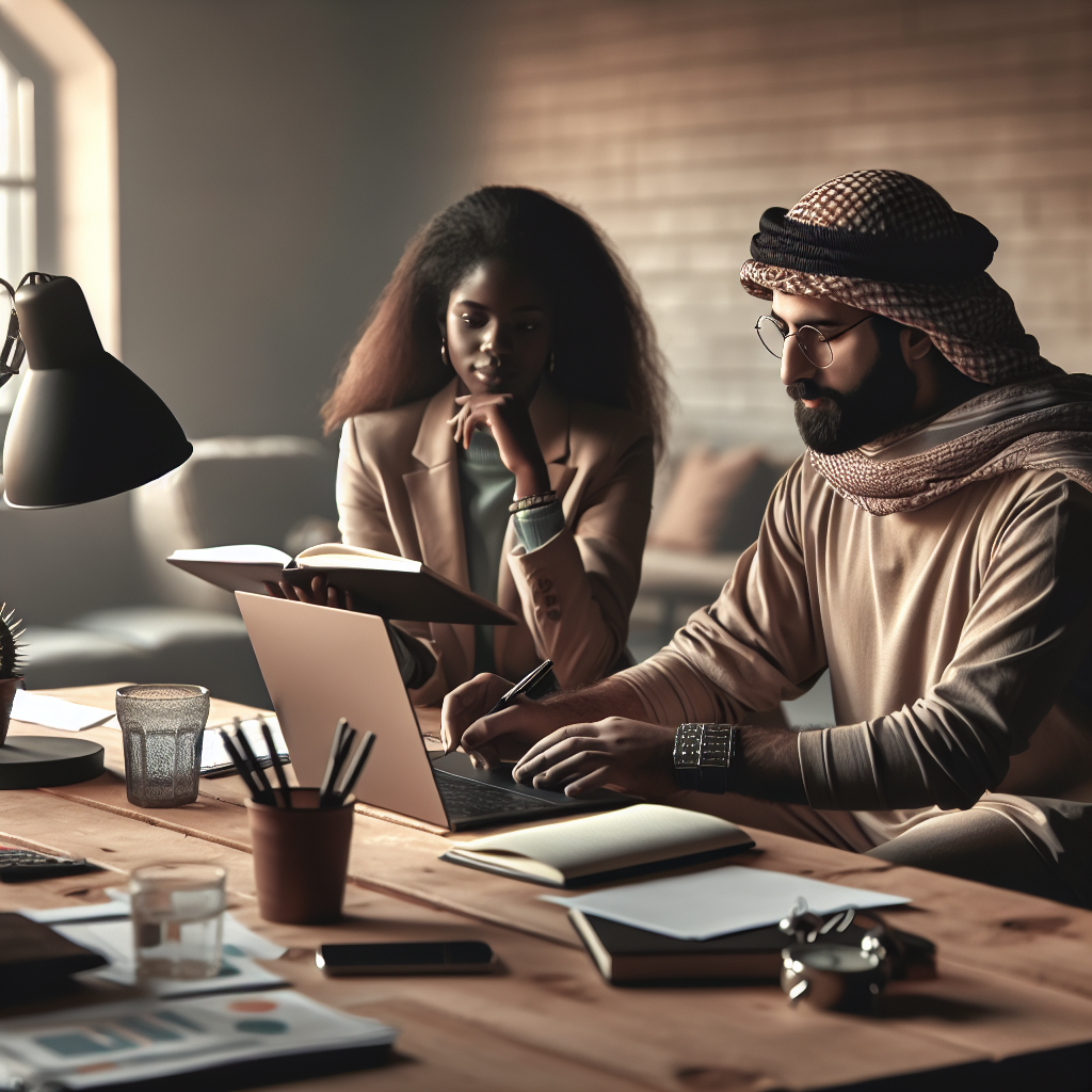 Writing Tight Deadlines: A writer focused on finishing a project before time runs out.