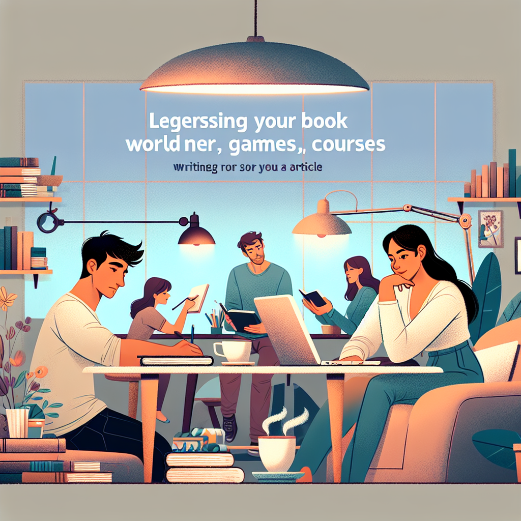 Book World Licensing: Exploring opportunities to expand book worlds.