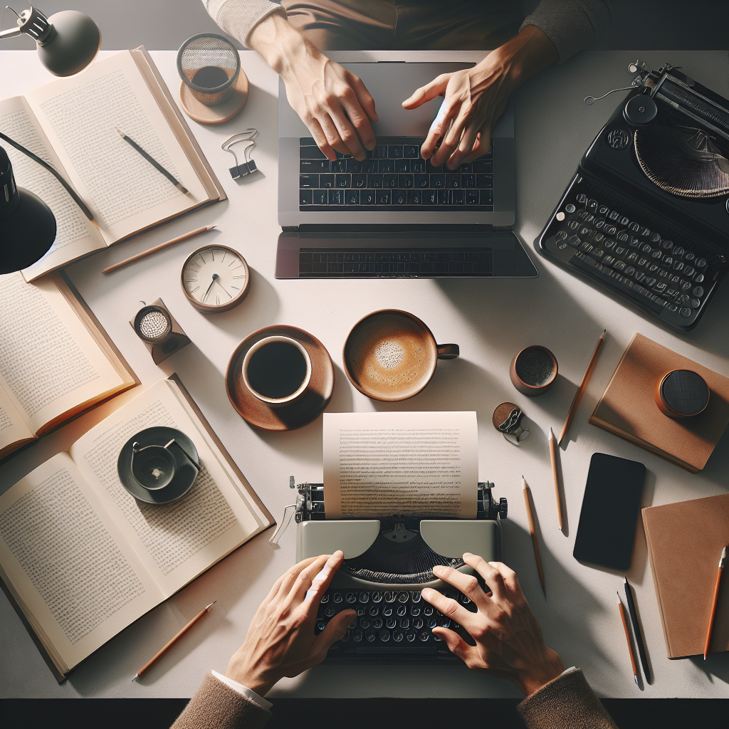 Co-Publish Book: Authors collaborating on maintaining creative control.
