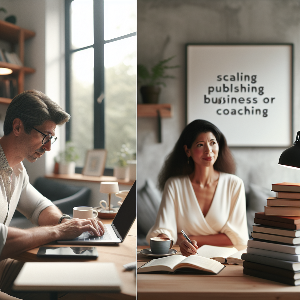 Scale Publishing Business: Detailed image description incorporating the keyword naturally.