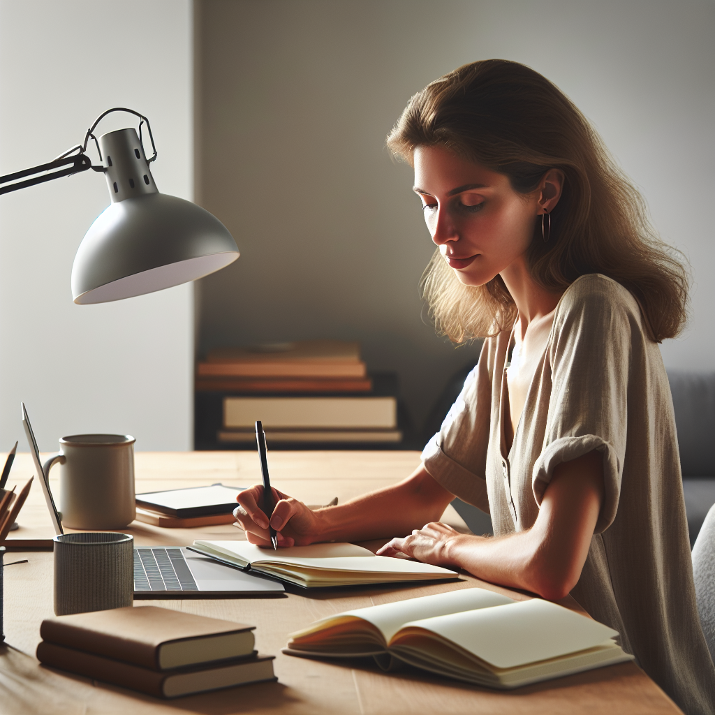 Skimmable Blog Content: Detailed image description incorporating the keyword naturally.