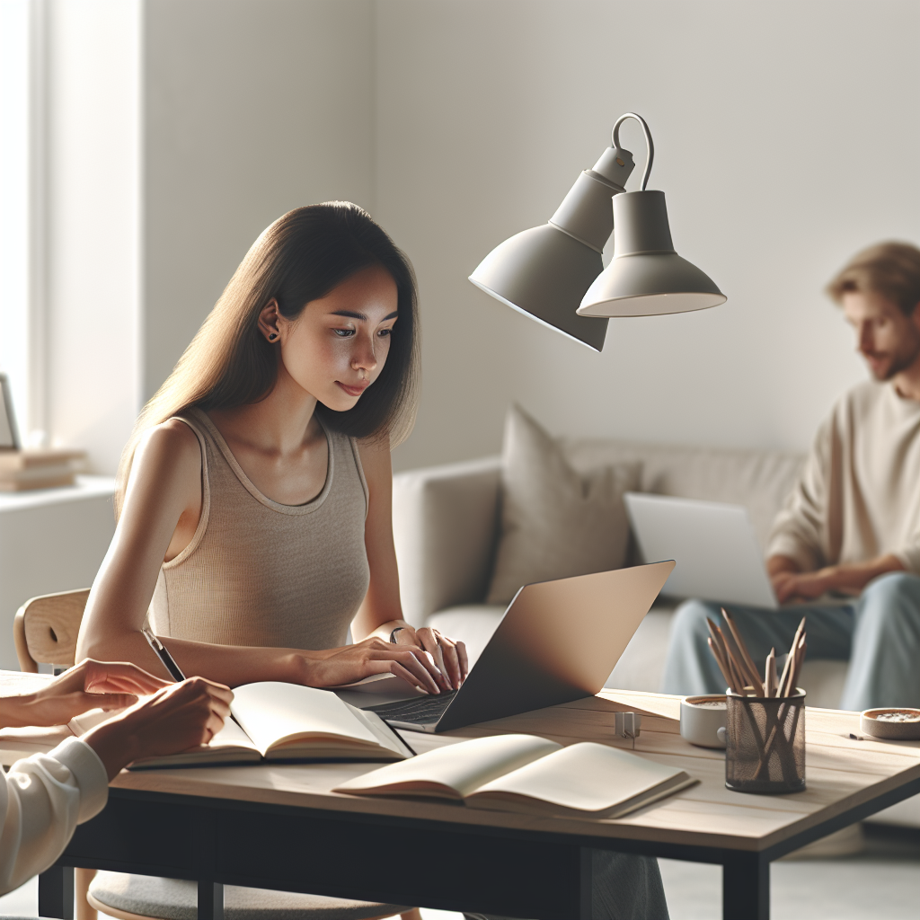 Trim Word Count: A writer editing text to reduce word count effectively.